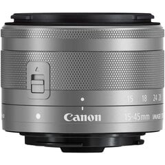 Canon EF-M 15-45mm f / 3.5-6.3 IS STM, valkoinen laatikko hinta ja tiedot | Objektiivit | hobbyhall.fi