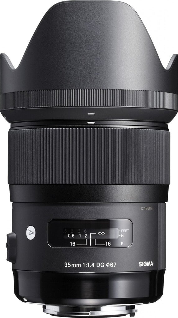 Sigma 35mm f / 1.4 DG HSM Art Nikon:lle hinta ja tiedot | Objektiivit | hobbyhall.fi