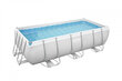 Uima-allas Bestway Power Teräs, 404x201x100 cm Uima-allas Bestway Power Steel, 404x201x100 cm hinta ja tiedot | Uima-altaat | hobbyhall.fi