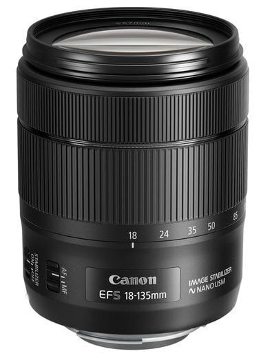 Laajakulmainen zoom-objektiivi Canon EF-S 18-135mm f / 3,5-5,6 IS USM (valkoinen laatikko) - valkoinen laatikko hinta ja tiedot | Objektiivit | hobbyhall.fi