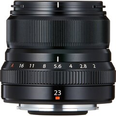 Fujinon XF 23mm f/2.0 R WR -objektiivi, musta hinta ja tiedot | Objektiivit | hobbyhall.fi