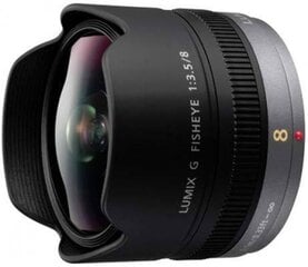 Panasonic Lumix G 8mm f / 3.5 Fisheye -objektiivi hinta ja tiedot | Objektiivit | hobbyhall.fi