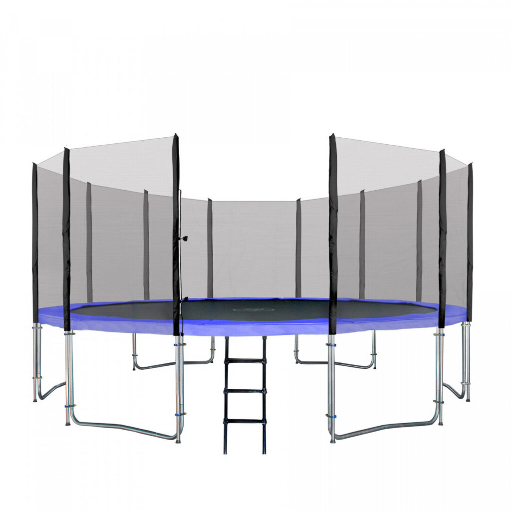 Trampoliini verkolla, 487 cm, sininen hinta ja tiedot | Trampoliinit | hobbyhall.fi