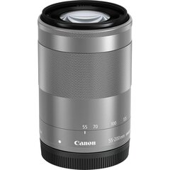 Canon EF-M 55-200mm f/4.5-6.3 IS STM, Silver hinta ja tiedot | Objektiivit | hobbyhall.fi