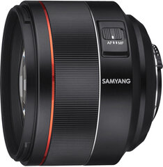 Samyang AF 85mm f/1.4 F -objektiivi Nikonille hinta ja tiedot | Samyang Puhelimet, älylaitteet ja kamerat | hobbyhall.fi