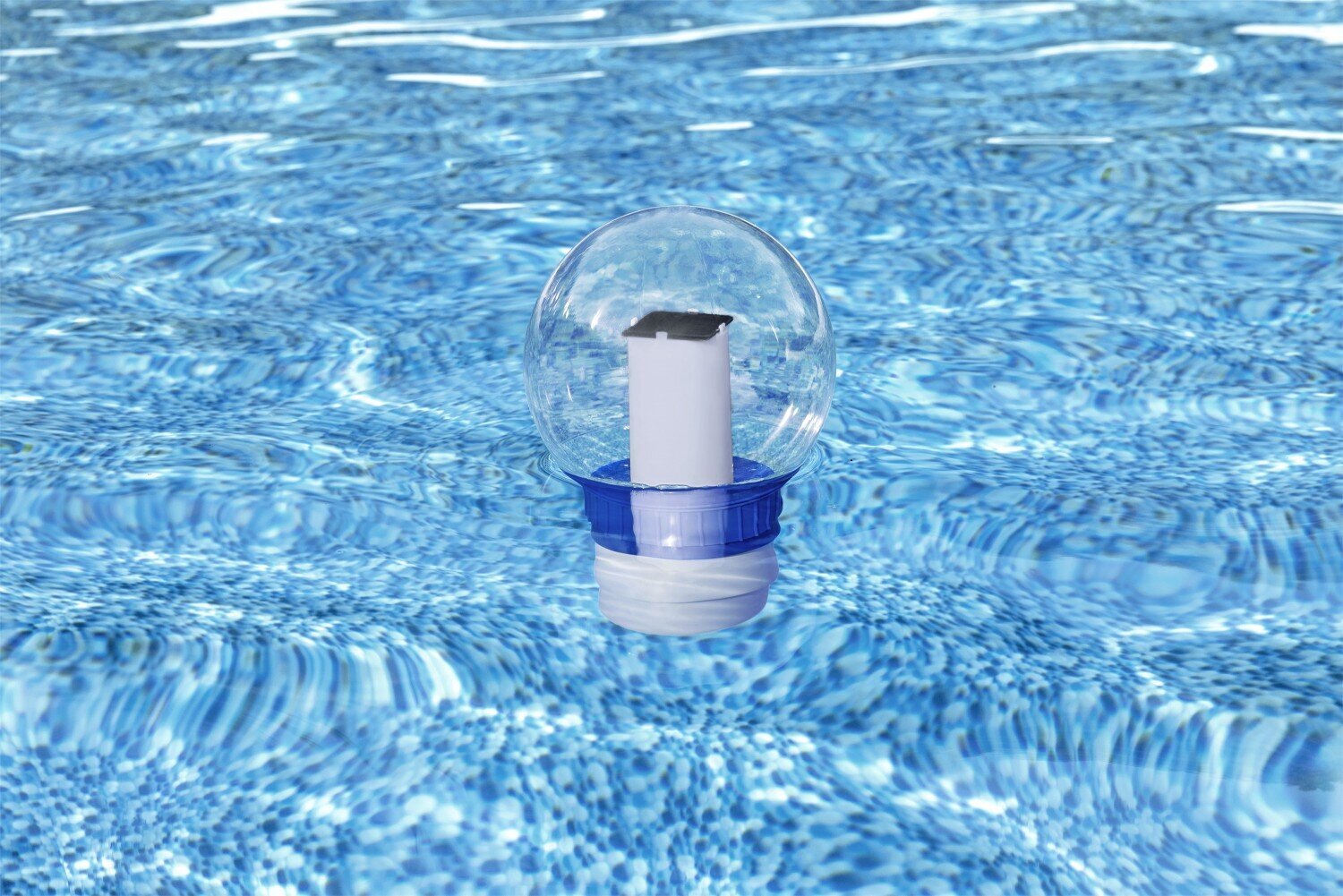 Kemikaaliannostelija LED-valolla Bestway float hinta ja tiedot | Uima-altaan puhdistustuotteet | hobbyhall.fi
