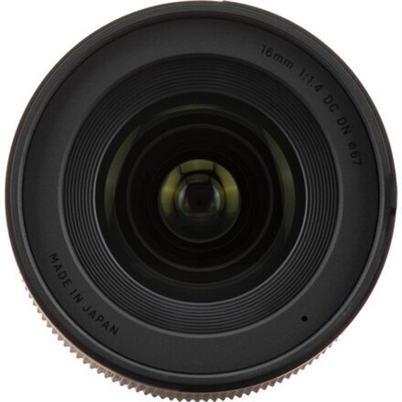 Sigma 16mm f/1.4 DC DN Nykyaikainen objektiivi Canon EF-M:lle hinta ja tiedot | Objektiivit | hobbyhall.fi