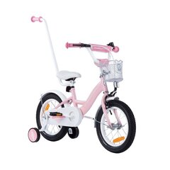 Lasten polkupyörä TomaBike 14", vaaleanpunainen, vaalea vaaleanpunainen hinta ja tiedot | Polkupyörät | hobbyhall.fi