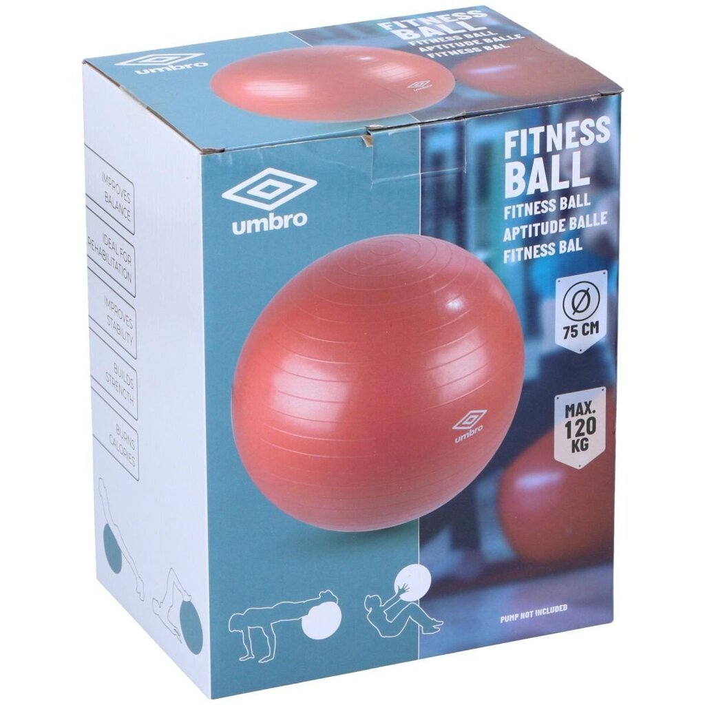 Umbro voimistelupallo, 75 cm hinta ja tiedot | Voimistelupallot | hobbyhall.fi