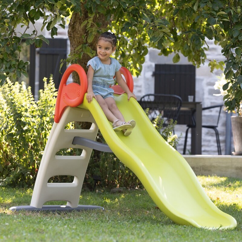 Liukumäki Smoby Wave Slide Funny II, 200 cm, vihreä hinta ja tiedot | Liukumäet | hobbyhall.fi