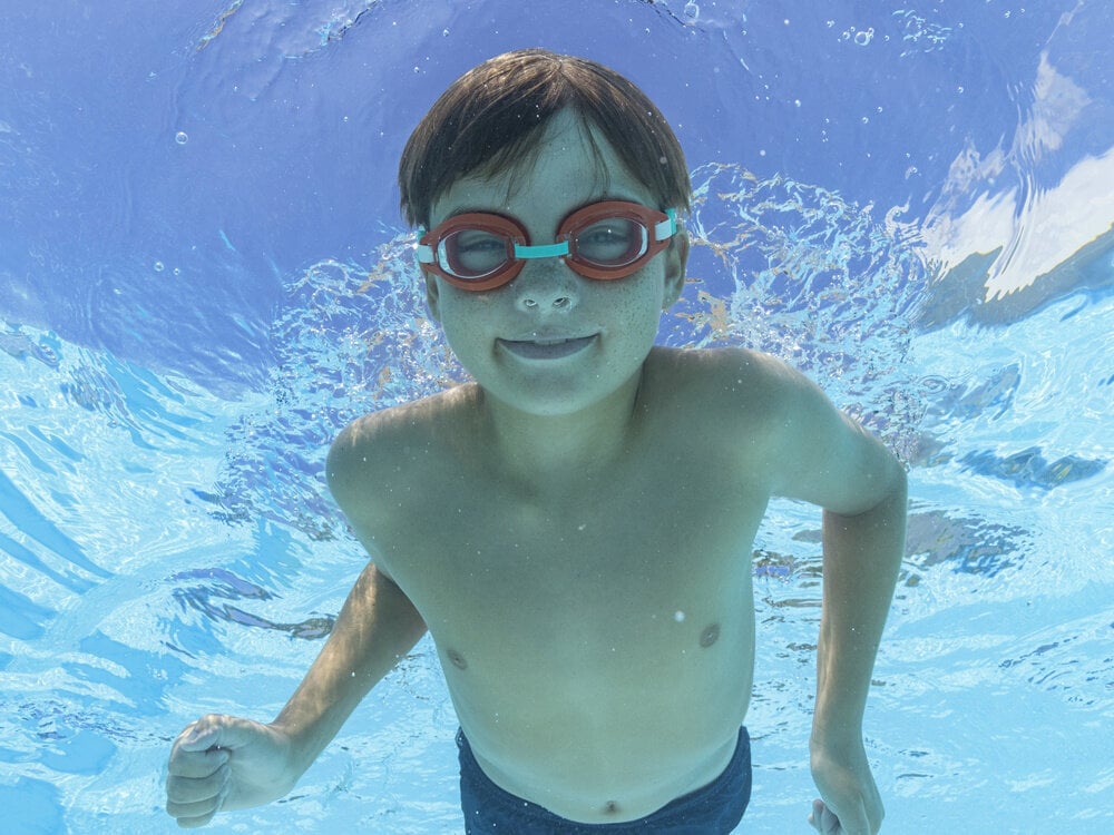 Bestway Aqua Burst uimalasit lapsille, punainen hinta ja tiedot | Uimalasit | hobbyhall.fi