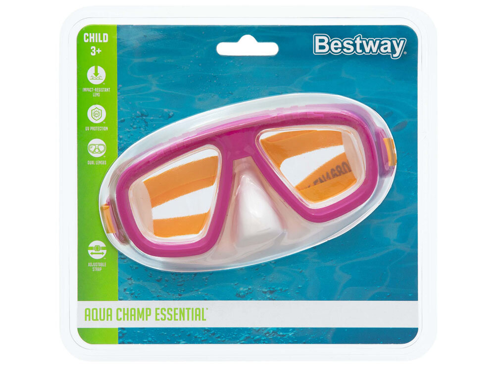 Bestway Hydro uimalasit, vaaleanpunaiset hinta ja tiedot | Uimalasit | hobbyhall.fi