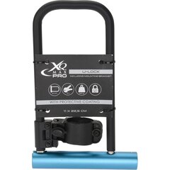 XQMAX U-LOCK polkupyörän lukko 110X225 mm, sininen hinta ja tiedot | Polkupyörän lukot | hobbyhall.fi