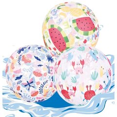 Puhallettava rantapallo 50 cm, trooppinen hinta ja tiedot | Puhallettavat vesilelut ja uima-asusteet | hobbyhall.fi