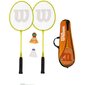 WILSON JUNIOR sulkapallosetti 5-in-1, oranssi hinta ja tiedot | Sulkapallo | hobbyhall.fi