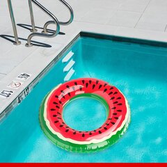 Puhallettava uimarengas XL 90 cm, vesimeloni hinta ja tiedot | Puhallettavat vesilelut ja uima-asusteet | hobbyhall.fi