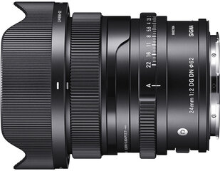 Sigma 24mm f / 2 DG DN Nykyaikainen L-kiinnitys hinta ja tiedot | Objektiivit | hobbyhall.fi