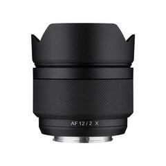 Samyang AF 12mm f / 2.0 -objektiivi Fujifilmille. hinta ja tiedot | Objektiivit | hobbyhall.fi