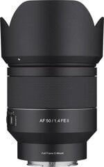 Samyang AF 50mm F / 1.4 Sony FE II hinta ja tiedot | Samyang Puhelimet, älylaitteet ja kamerat | hobbyhall.fi