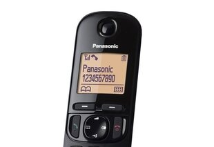 Panasonic langaton DECT-puhelin KX-TGC212FXB hinta ja tiedot | Lankapuhelimet | hobbyhall.fi