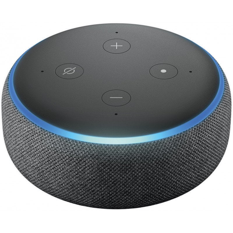 Amazon Echo Dot 3, antrasiitti hinta ja tiedot | Älylaitteiden lisätarvikkeet | hobbyhall.fi