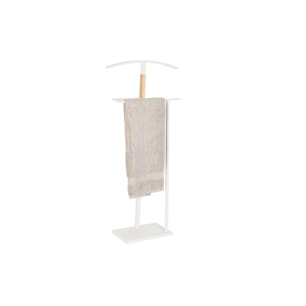 Hattuteline DKD Home Decor Luonnollinen Puu Teräs Valkoinen (48 x 20 x 106,5 cm) hinta ja tiedot | Vaateripustimet ja pukupussit | hobbyhall.fi