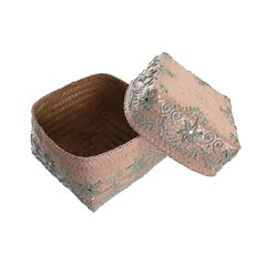 Korisetti DKD Home Decor Bambu Boho (27 x 27 x 23 cm) hinta ja tiedot | Säilytyslaatikot ja -korit | hobbyhall.fi