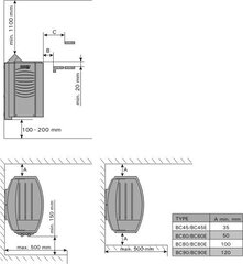 Sähkökiuas Harvia Vega BC80 8,0kW hinta ja tiedot | Harvia Sauna | hobbyhall.fi