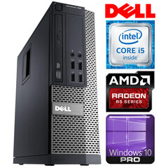 Dell 790 SFF i5-2400 8GB 256SSD R5-430 2GB WIN10Pro hinta ja tiedot | Pöytätietokoneet | hobbyhall.fi