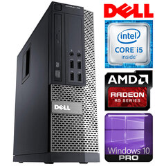 Dell 790 SFF i5-2400 8GB 1TB SSD R5-430 2GB WIN10Pro hinta ja tiedot | Pöytätietokoneet | hobbyhall.fi