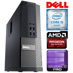 Dell 790 SFF i5-2400 8GB 2TB R5-340 2GB WIN10Pro hinta ja tiedot | Pöytätietokoneet | hobbyhall.fi
