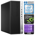 HP 800 G3 Tower i5-7500 8GB 256SSD M.2 NVME+2TB GTX1650 4GB WIN10Pro