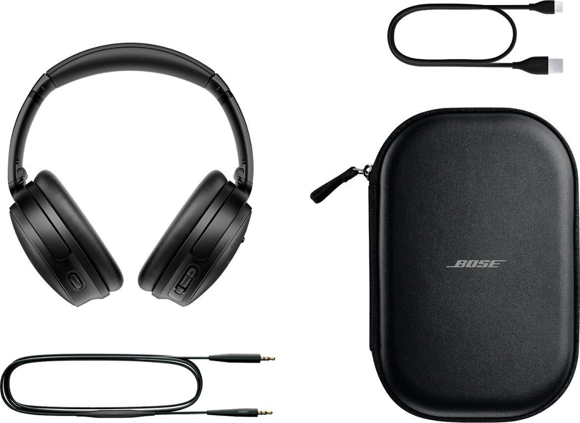 Bose langattomat kuulokkeet QuietComfort Headphones, musta hinta ja tiedot | Kuulokkeet | hobbyhall.fi