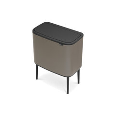 Roskakori, Bo Touch Bin 3x11L Platinum hinta ja tiedot | Roska-astiat | hobbyhall.fi