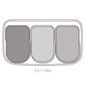 Roskakori, Bo Touch Bin 3x11L Platinum hinta ja tiedot | Roska-astiat | hobbyhall.fi