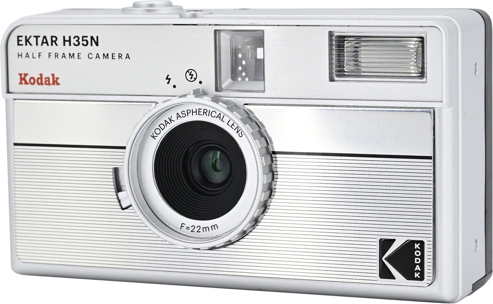 Kodak Ektar H35N, raidallinen hopea hinta ja tiedot | Pikakamerat | hobbyhall.fi