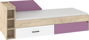 Sänky Pax-07, ruskea/violetti hinta ja tiedot | Sängyt | hobbyhall.fi