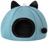 Kissan pesä Doggy Kitty Head 45x45x33 cm, sininen hinta ja tiedot | Pedit ja pesät | hobbyhall.fi