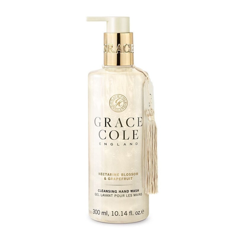 Nestemäinen käsisaippua Grace Cole Nectarine Blossom & Grapefruit 300 ml hinta ja tiedot | Naisten ihonhoito | hobbyhall.fi