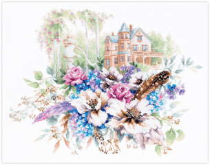 Ristipistosetti Magic Needle Victorian House 210-207 hinta ja tiedot | Kirjontatarvikkeet | hobbyhall.fi