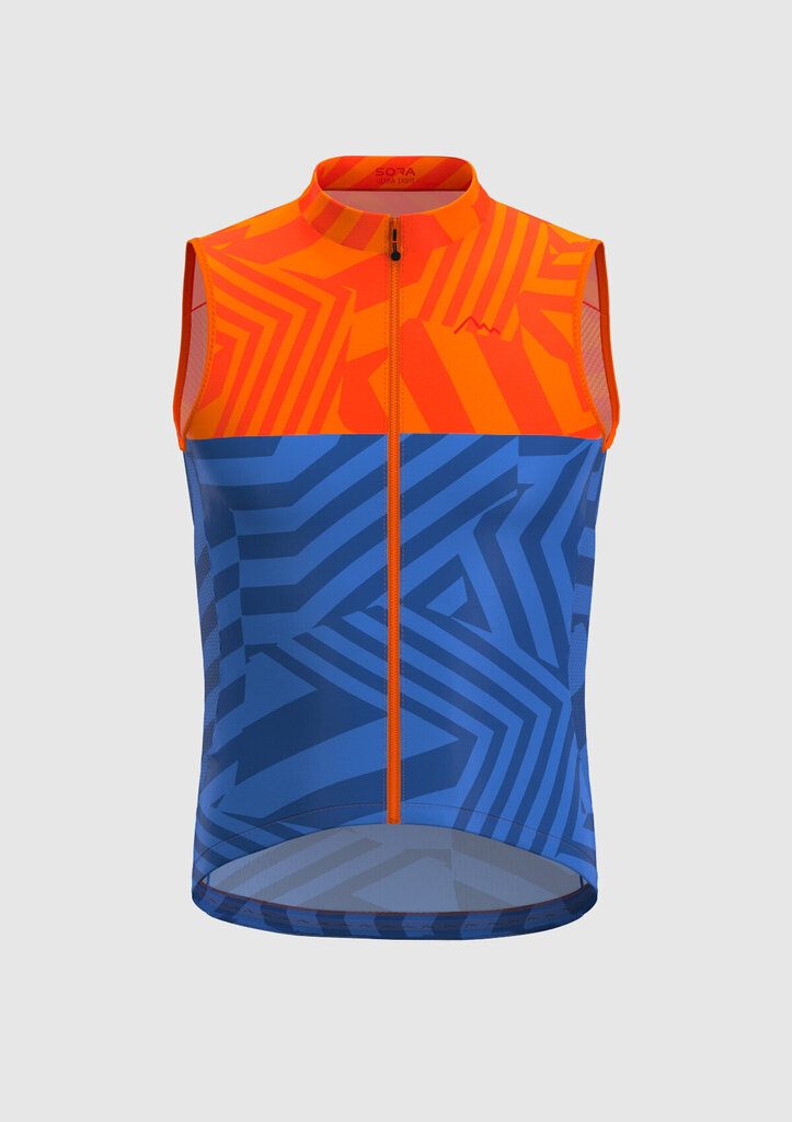 Ultra Light pyöräilyliivi, oranssi/sininen hinta ja tiedot | Vaatteet polkupyöräilyyn | hobbyhall.fi