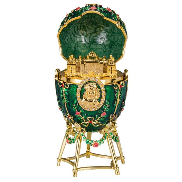 Aleksanterin palatsi Faberge-tyylinen muna, korurasia