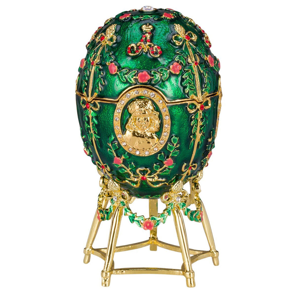 Aleksanterin palatsi Faberge-tyylinen muna, korurasia hinta ja tiedot | Muut hauskat lahjaideat | hobbyhall.fi