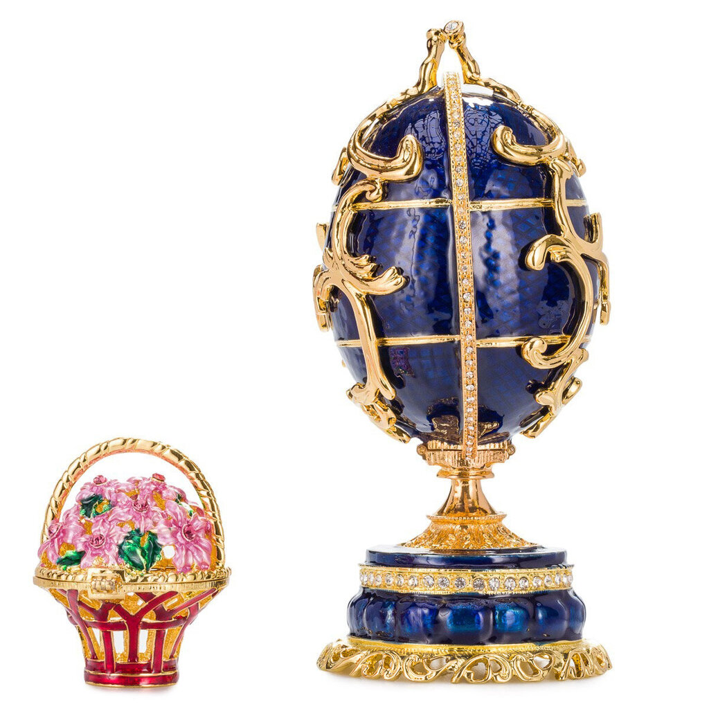 Musikaalinen muna Faberge-tyyliin Kevätkukkia hinta ja tiedot | Muut hauskat lahjaideat | hobbyhall.fi