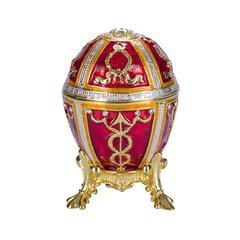 Faberge-tyylinen muna Ruusunnuppu hinta ja tiedot | Danila-Souvenirs Lahjat ja juhlatarvikkeet | hobbyhall.fi