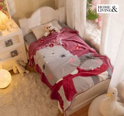 Peitto lapsille, vaaleanpunainen, 140x100 cm hinta ja tiedot | Home&Living Koti ja keittiö | hobbyhall.fi