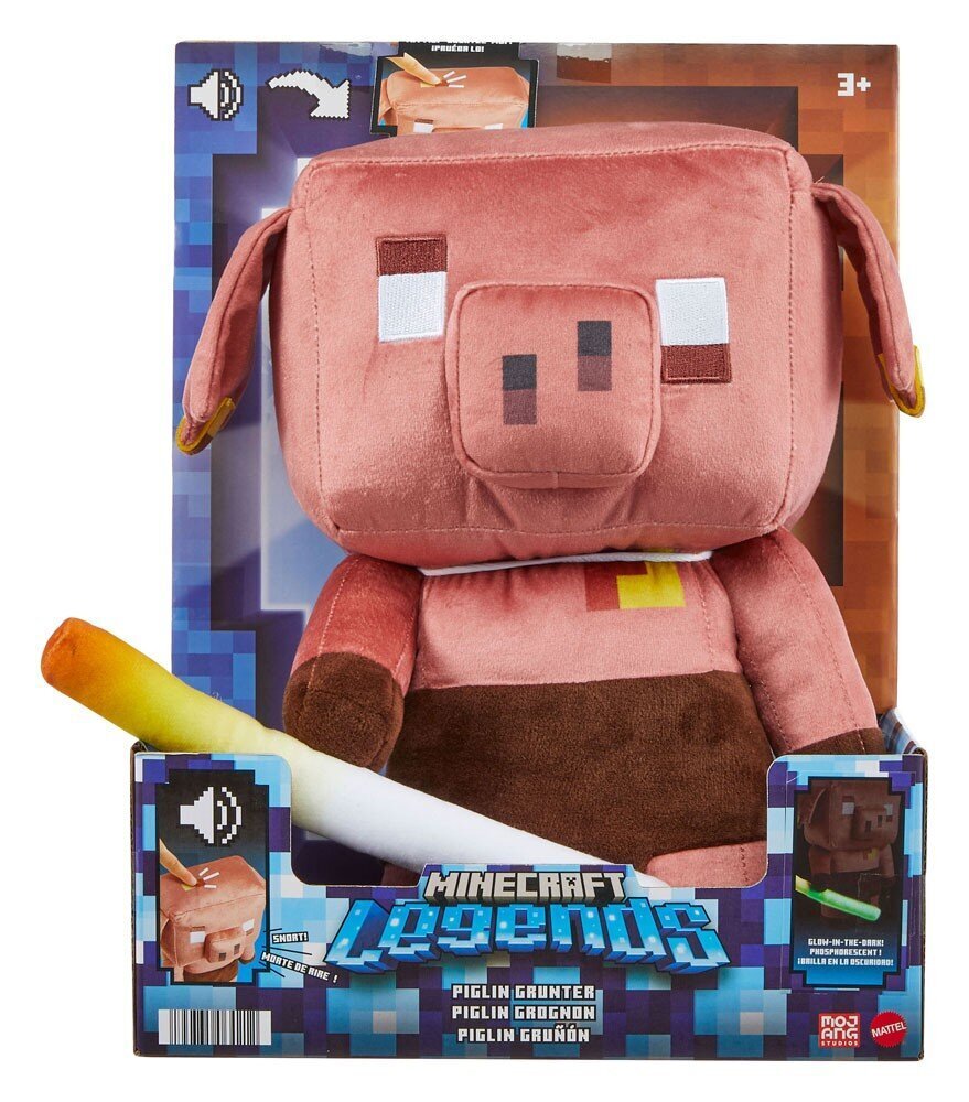 Pehmolelu Piglin Minecraft Legends, 29 cm hinta ja tiedot | Pelien oheistuotteet | hobbyhall.fi