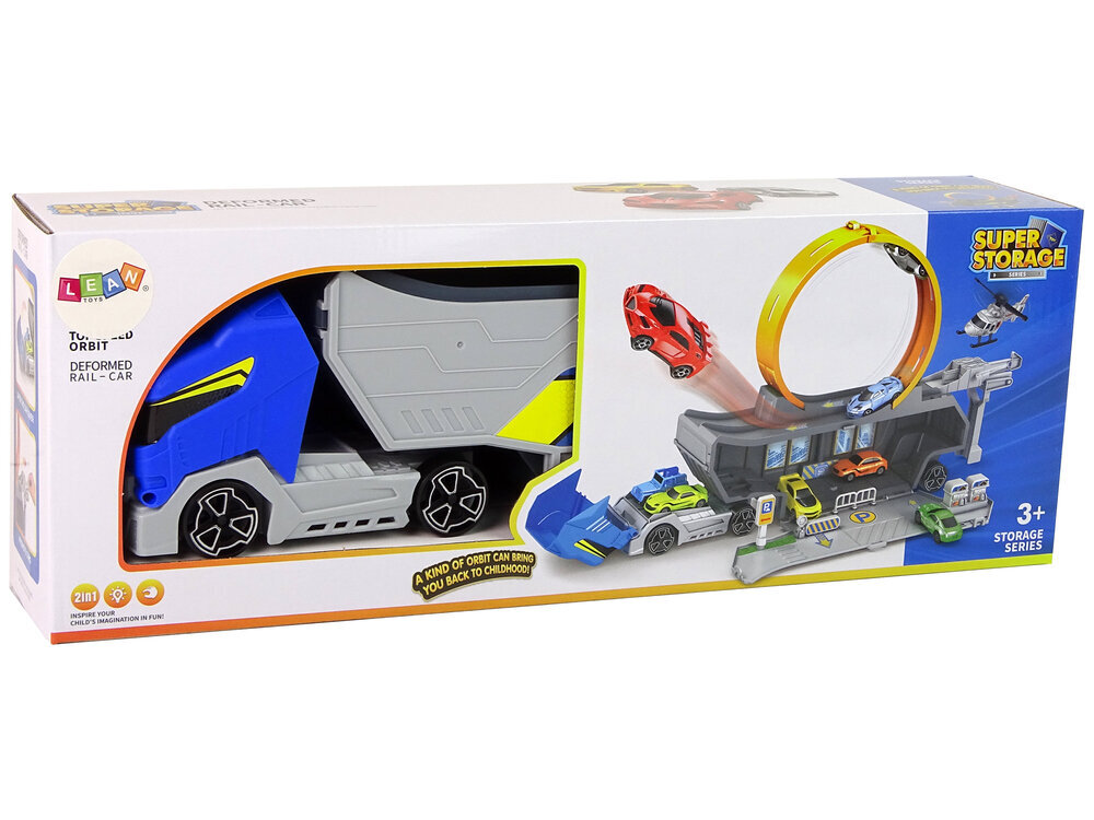 Kuorma-auto 2in1 autojen kanssa hinta ja tiedot | Poikien lelut | hobbyhall.fi