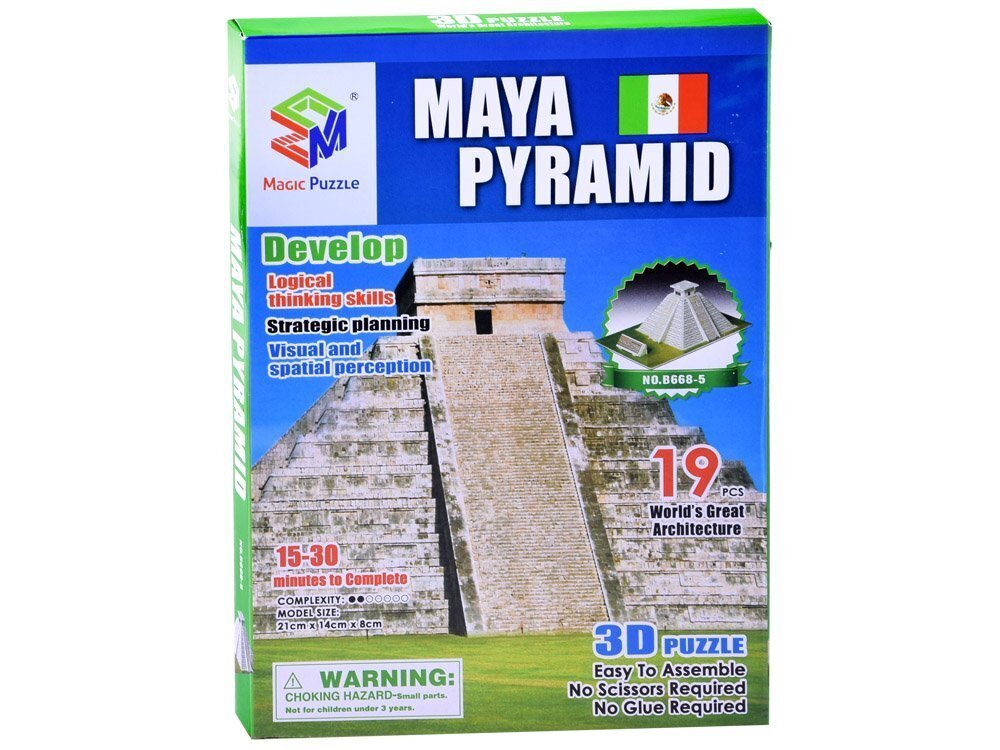 Maya pyramidi 3D palapeli hinta ja tiedot | Palapelit | hobbyhall.fi