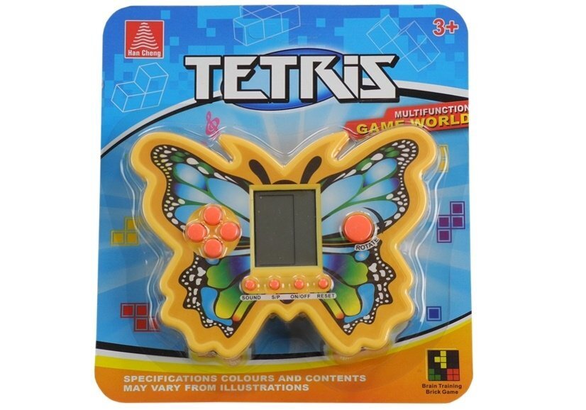 Elektroninen peli Tetris, keltainen hinta ja tiedot | Lautapelit ja älypelit | hobbyhall.fi